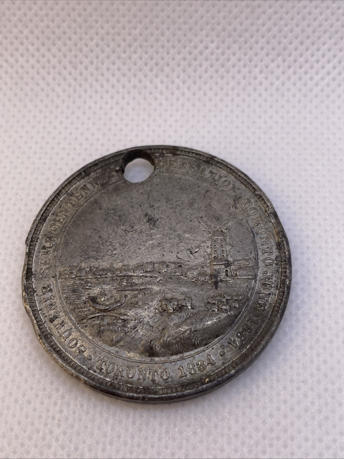 1834-1884 Marquess of Lansdowne Gov General Of Canada Toronto Medal RARE