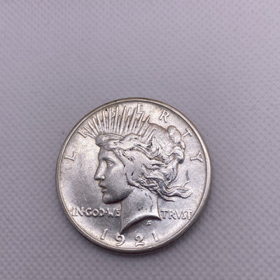 1921 Peace Silver Dollar $1 US Silver Peace Dollar Key Date Beauty RARE #8564-10