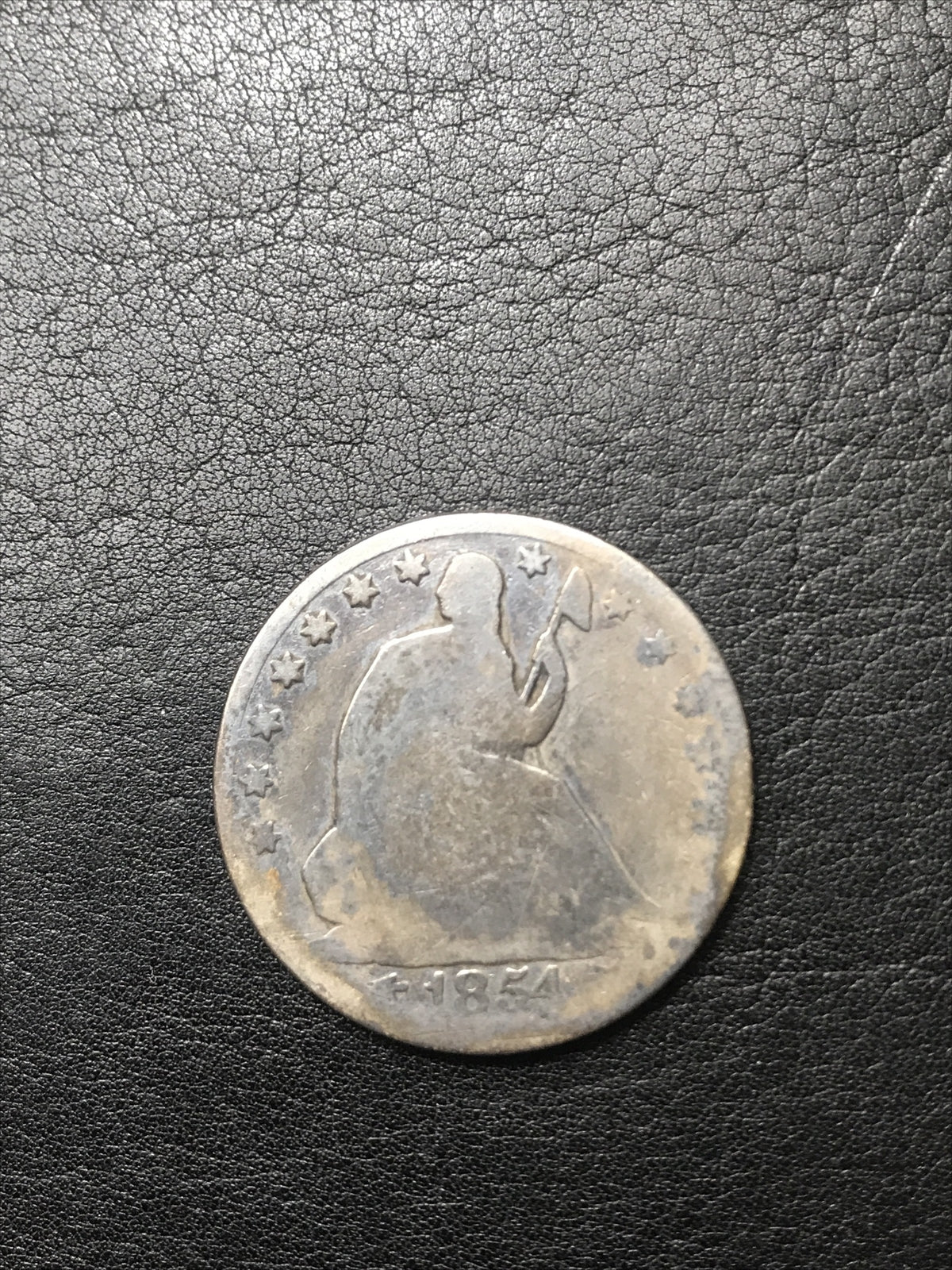 1854 Seated Liberty Half Dollar With Arrows #8654