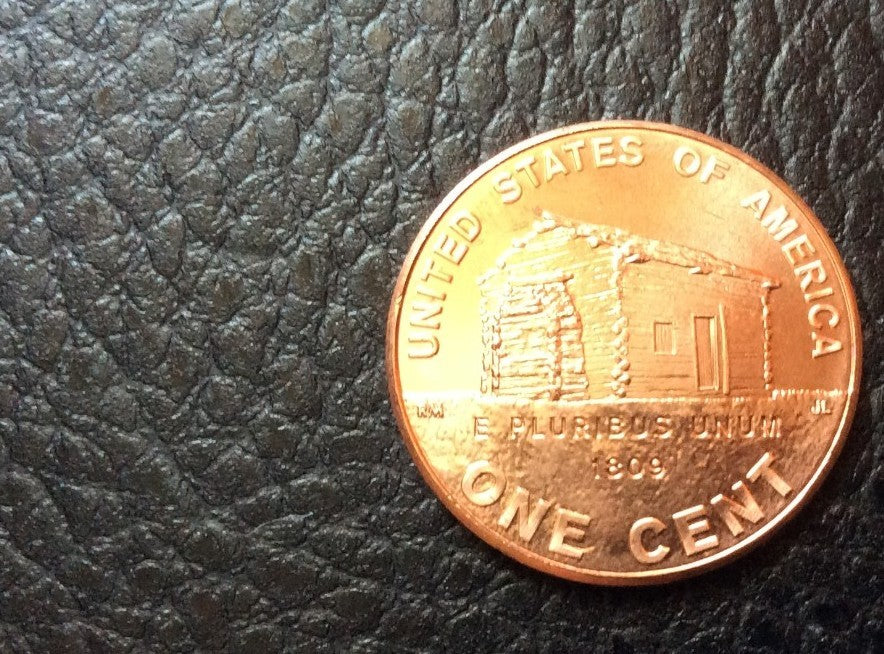 2009 P Log Cabin Roll of Cents BU Bank Wrap Roll - 2009 Log Cabin Cent Roll -NEW