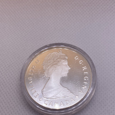 1985 Canada National Parks Proof Silver Dollar Coin #2879-10