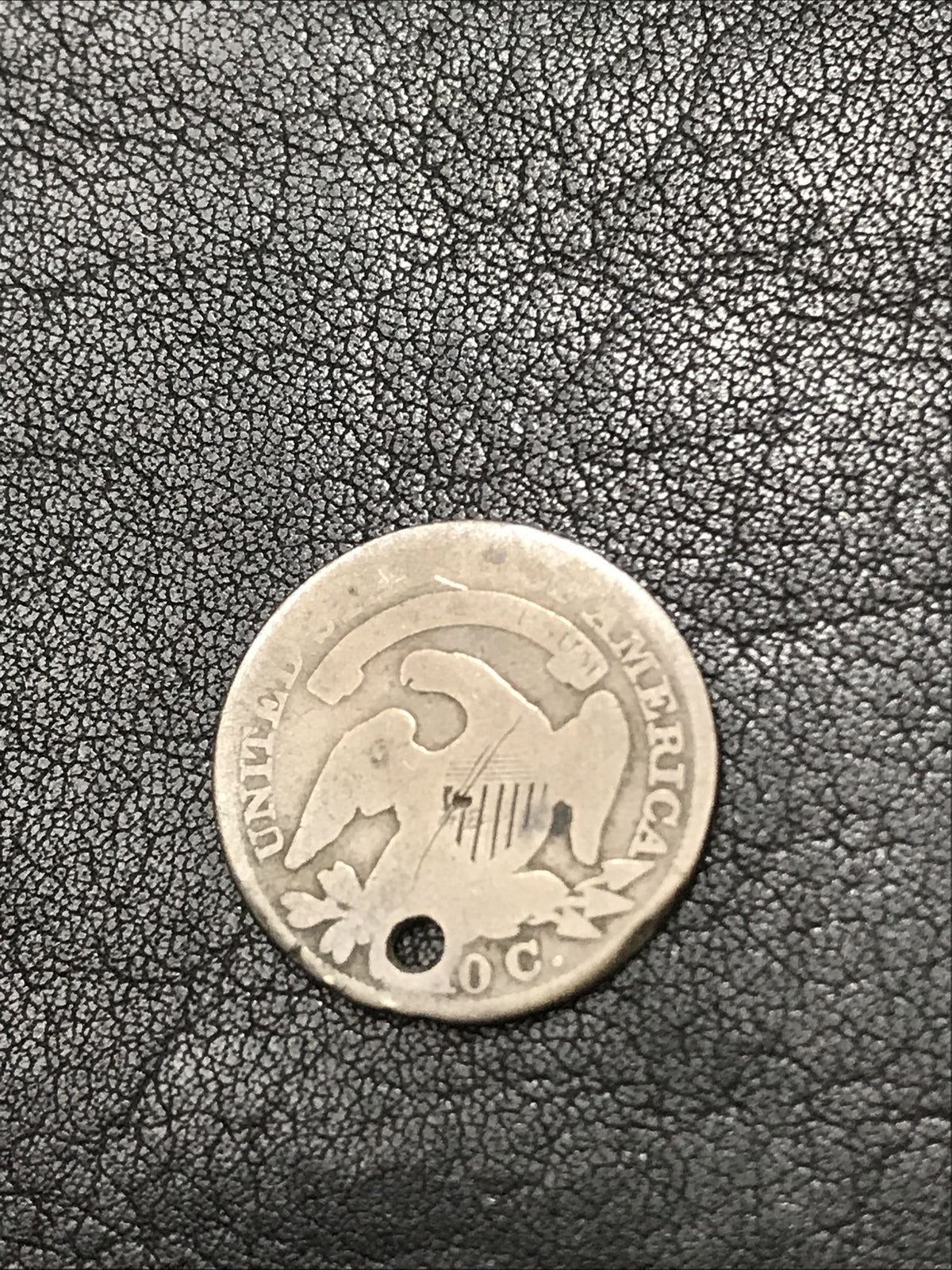 1830 Capped Bust Dime Silver 10c JR-6 R-3 Rare #6362