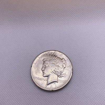 1921 Peace Silver Dollar $1 US Silver Peace Dollar Key Date Beauty RARE #9287-10