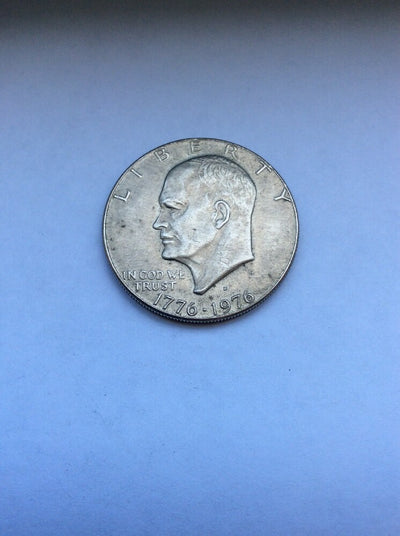 1976 D Eisenhower Bicentennial Dollar Type 1 Ike US Mint Coin $1 One Dollar #160