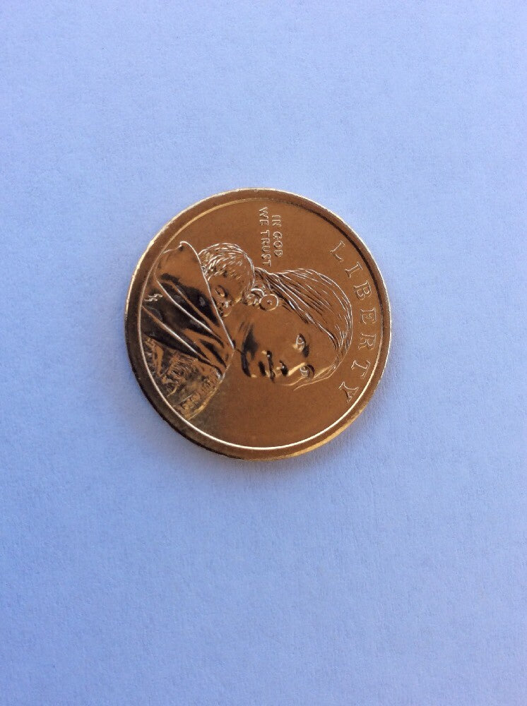 2009 Sacagawea Dollar Mint Error Weak Edge Lettering (2009) Dollar Coin #0009