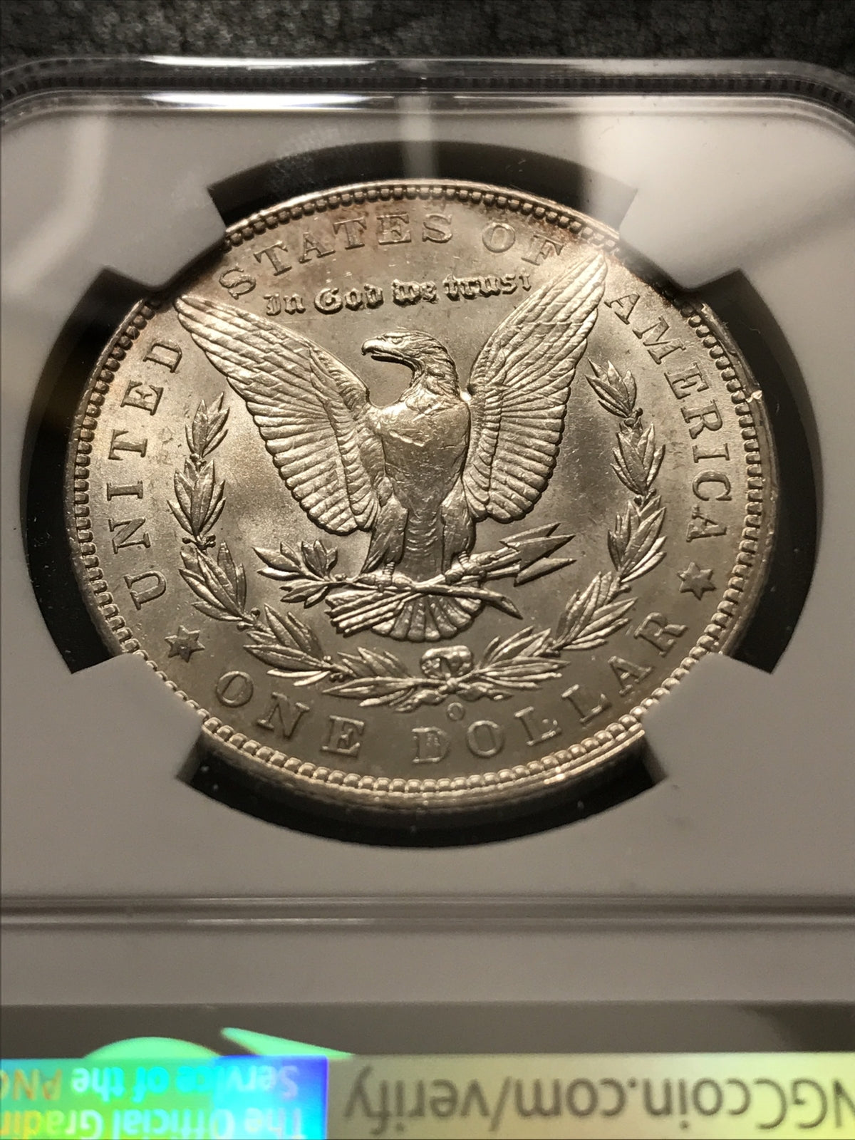 1902 O Morgan Silver Dollar $1 NGC UNC Details*ERROR LABEL* 928-005