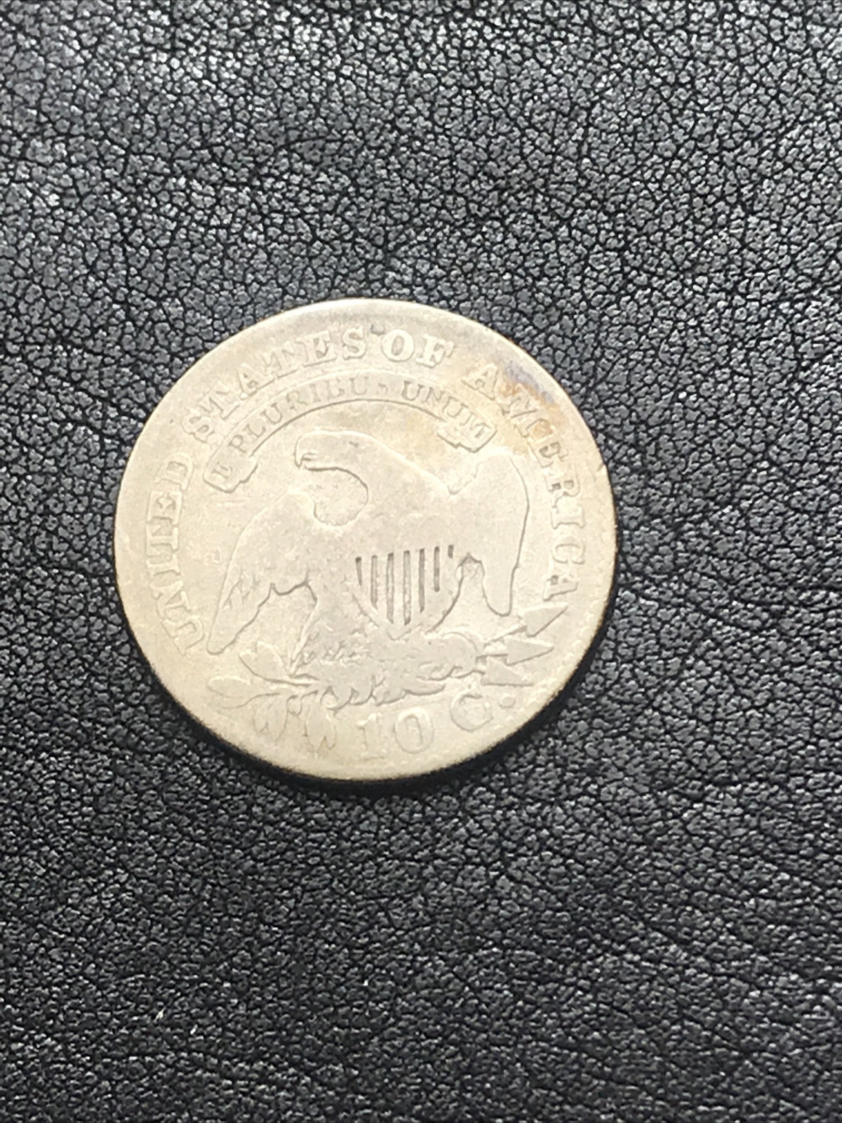 1827 10c Capped Bust Silver Dime JR-11 R-2 RARE #PP837