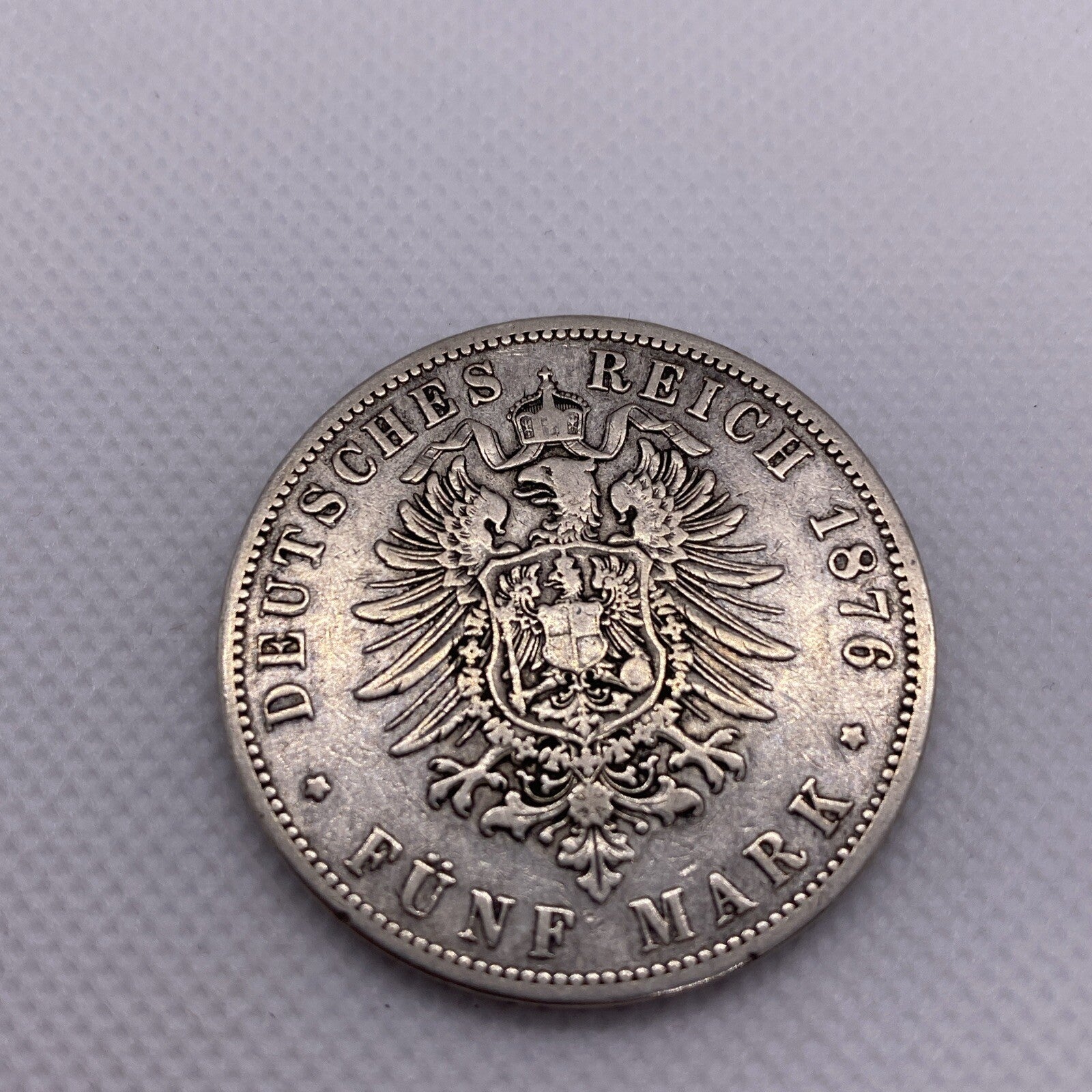 Germany, 5 Mark 1876 B - William I, Kingdom of Prussia, German States #2579