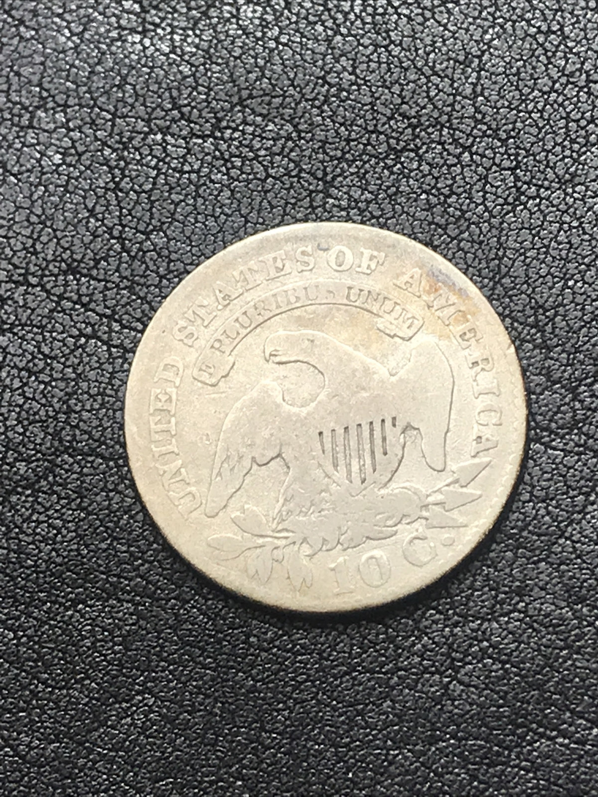1827 10c Capped Bust Silver Dime JR-11 R-2 RARE #PP837