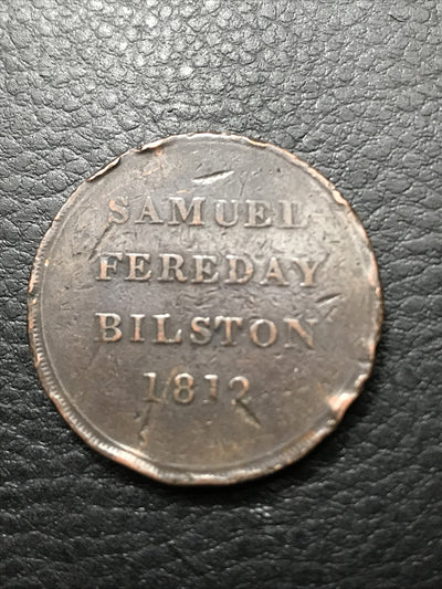 1812 One Penny by Samuel Fereday Bilston - Great Britain Trade Token #1812-BILST