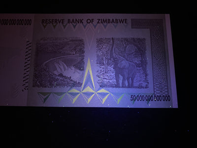 2008 20 TRILLION Zimbabwe DOLLARS BANKNOTE UNC 100 TRILLION SERIES UNCIRCULATED