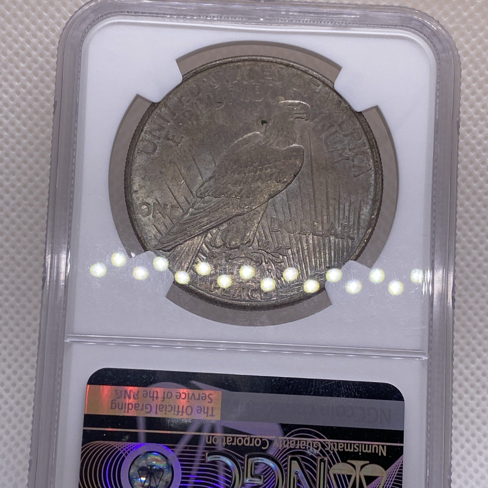 1921 Peace Dollar NGC Graded MS63 MS 63 Beautiful Silver Dollar RARE Key Date