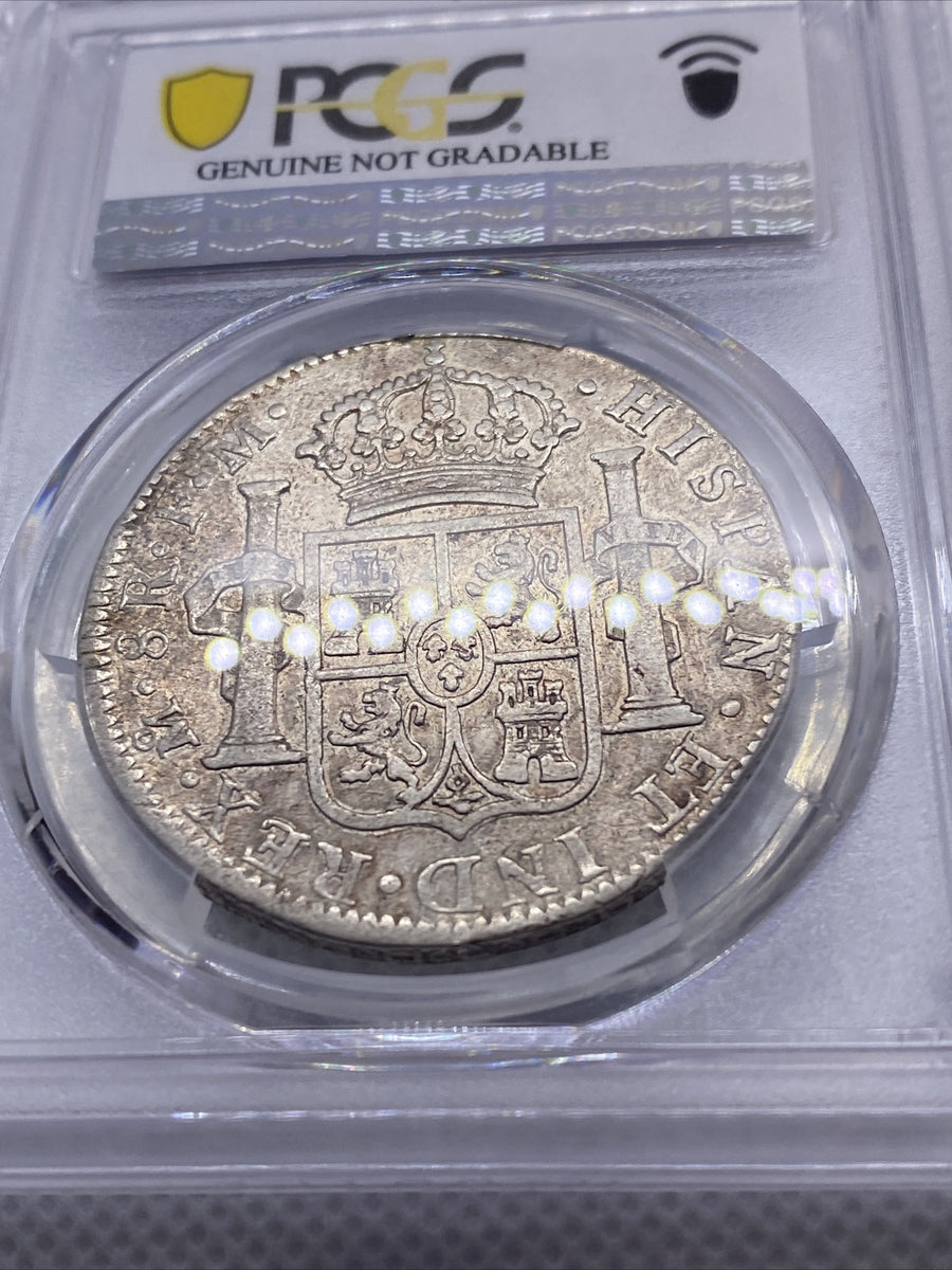 1792 Mo-FM 8 Reales PCGS VF Details Mexico Calico-954 Silver Mexican Coin #7944