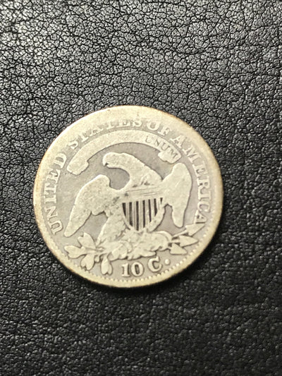 1832 CAPPED BUST DIME SILVER COIN #876