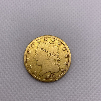 1836 $5 Five Dollars Gold Liberty Half Eagle Coin Beautiful US Gold Coin #8727