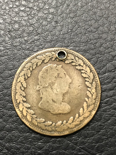 1812 Lower Canada Tiffin Halfpenny Token Breton 960 #1812-HLF-TKN-1