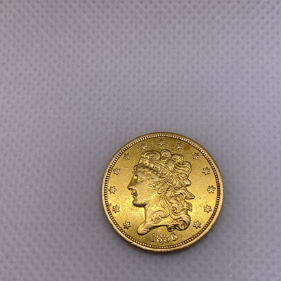 1836 $5 Gold Classic Head Half Eagle Great Looking Gold US Coin Beautiful #24561