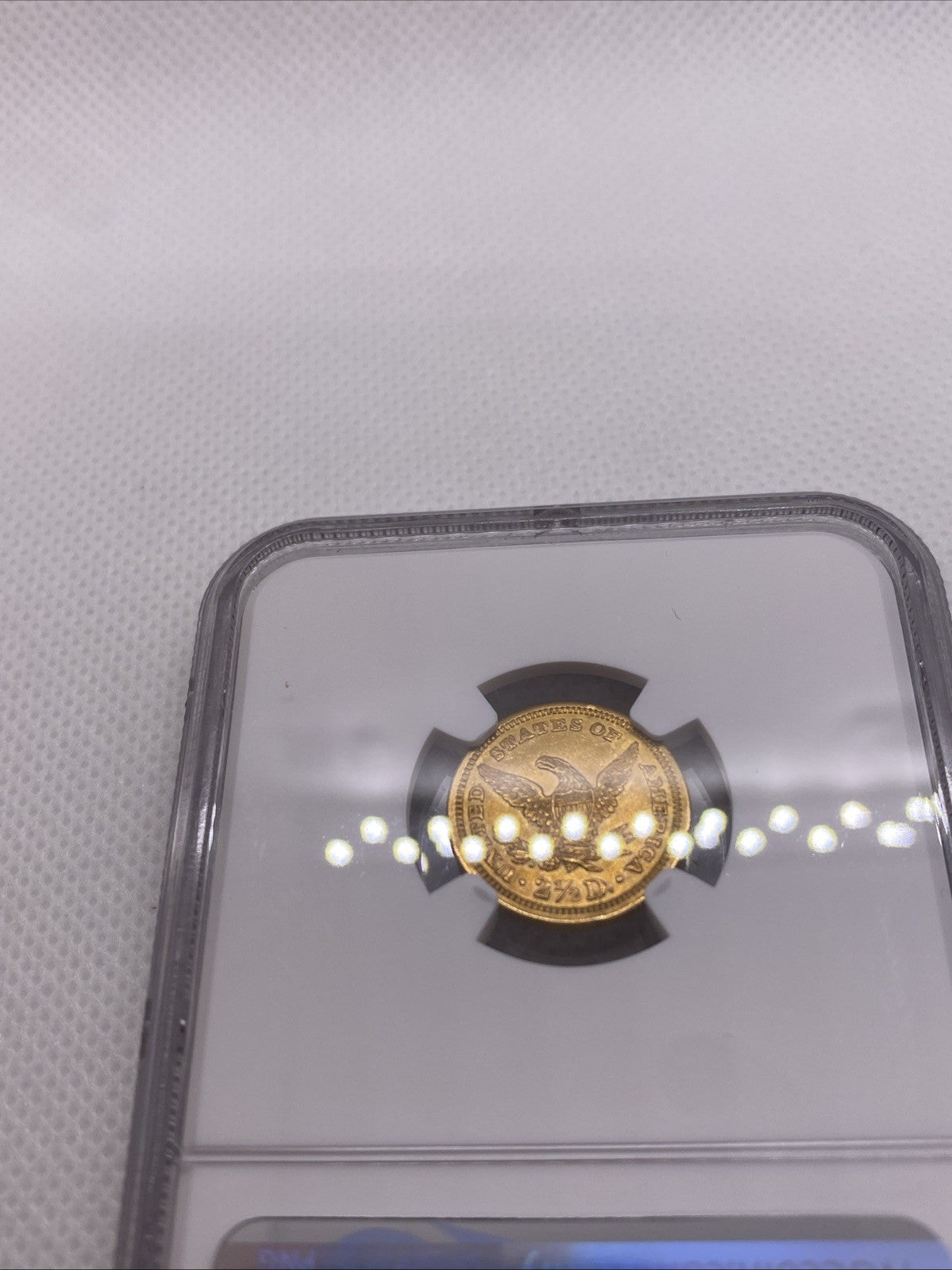 1861 Type 2 $2.5 Gold Liberty Quarter Eagle NGC AU Details Civil War Gold