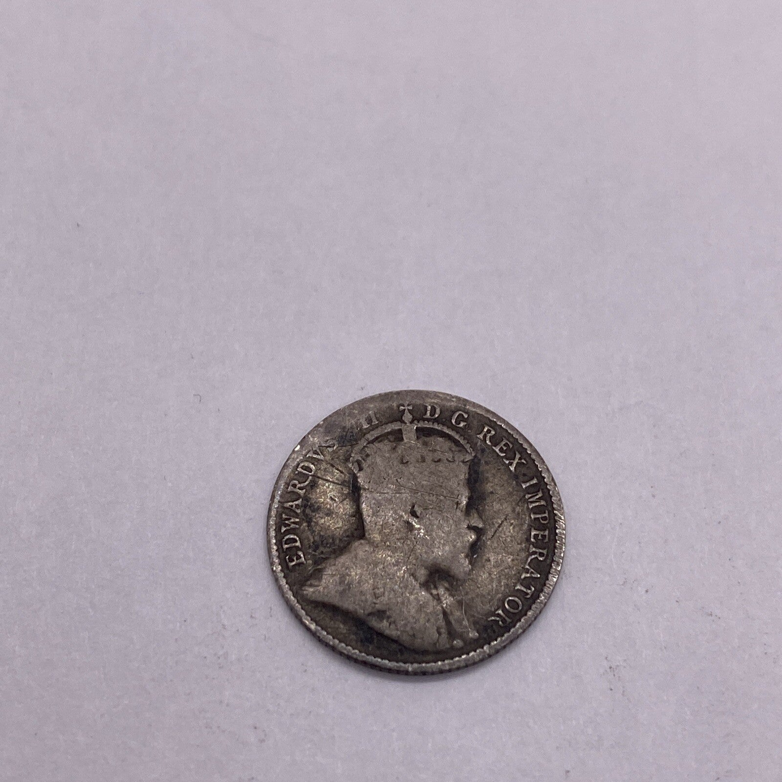 1906 Canada 10 Cents Silver Coin-Edward VII-KM#10 #6656-10