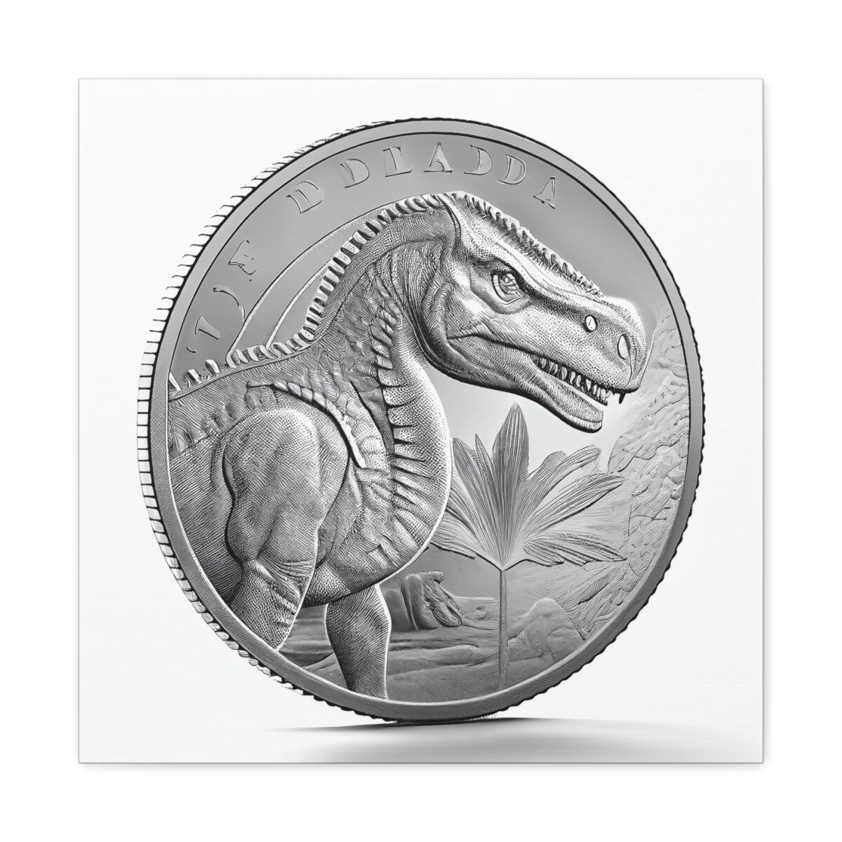 Dragon Coin Print Canvas Dragon Poster Dragon Coin Canvas Dragon Wall Art Print