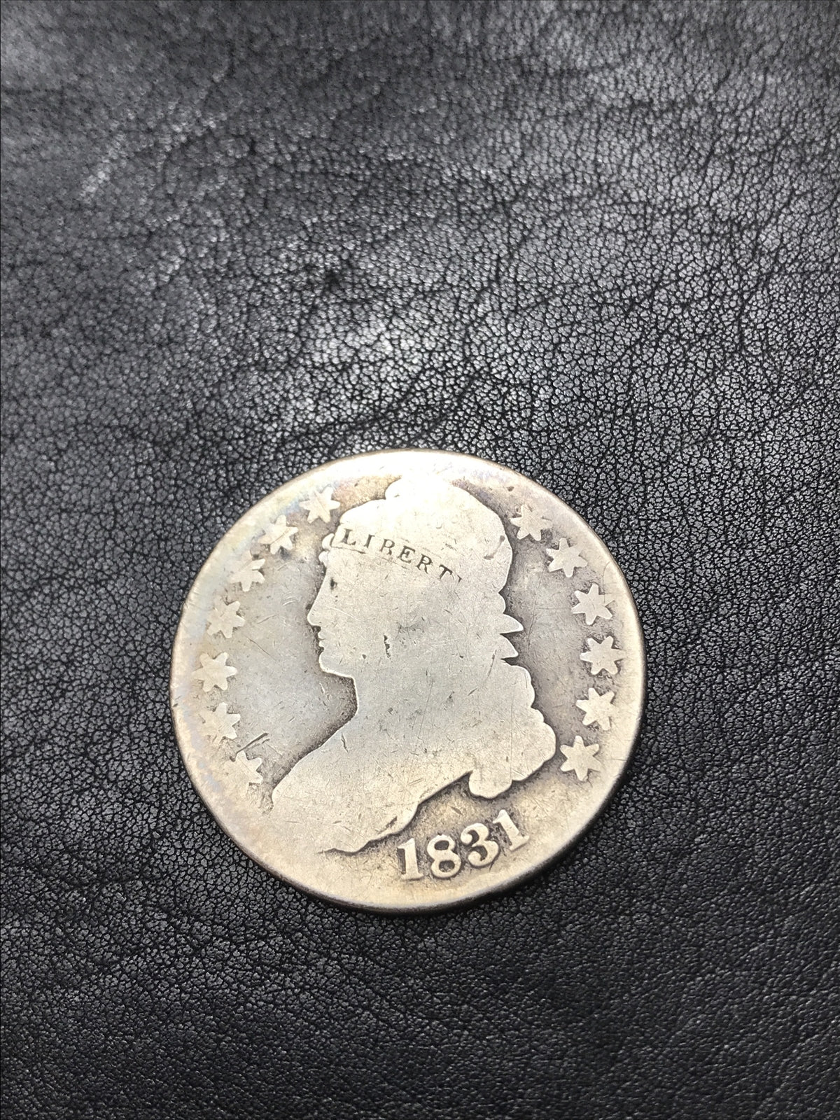 1831 Capped Bust Half Dollar Silver 50 Cent O-107 R-3 Rare #J-201-41