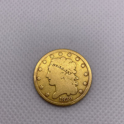 1836 $5 Five Dollars Gold Liberty Half Eagle Coin Beautiful US Gold Coin #8727
