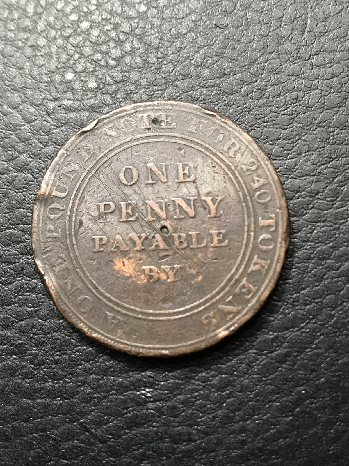 1812 One Penny by Samuel Fereday Bilston - Great Britain Trade Token #1812-BILST