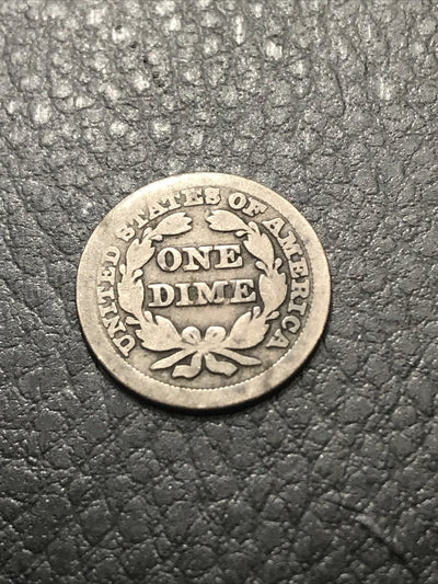 1856 Seated Liberty Dime Small Date
