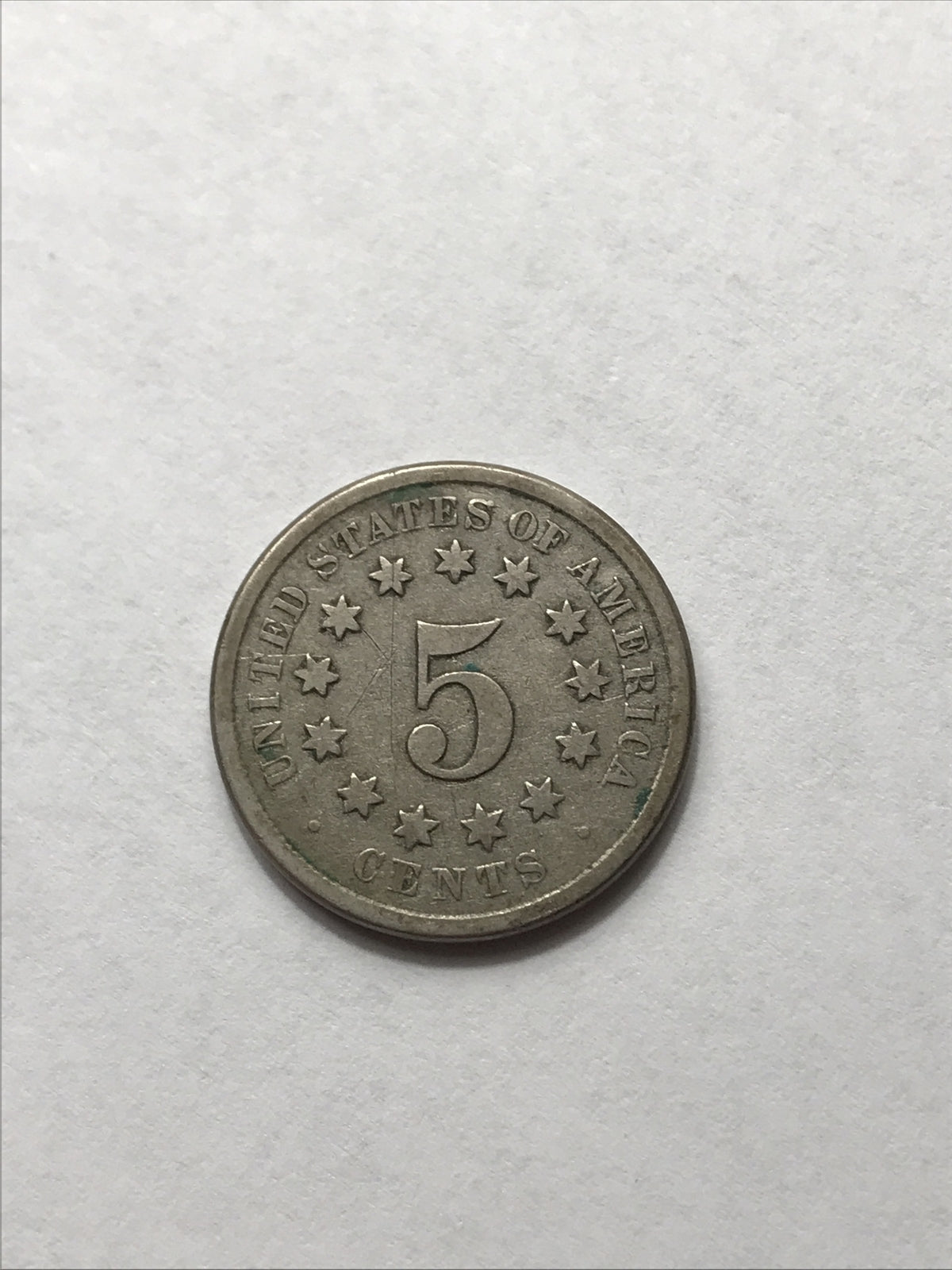 1869 Shield Nickel Great Beautiful Coin #OOP1869