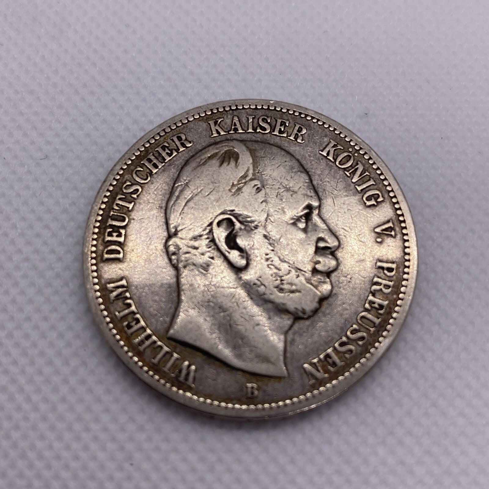 Germany, 5 Mark 1876 B - William I, Kingdom of Prussia, German States #2579