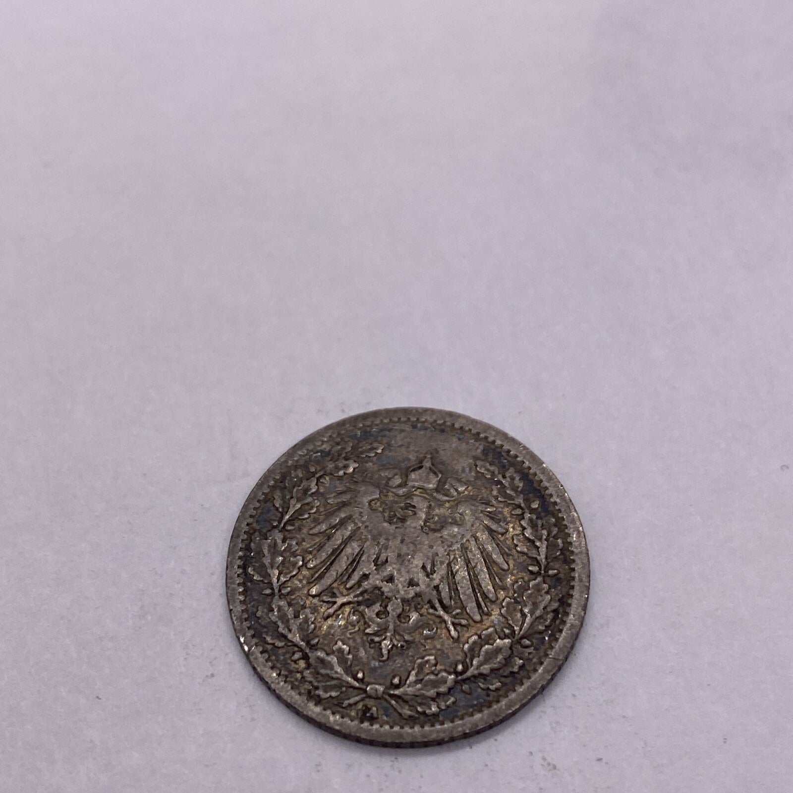 Germany, 1/2 mark, 1906 silver coin German Silver Coin #9228-10