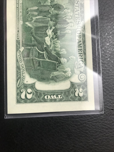 $2 Rare Uncirculated Low FOUR (4) Digits  ⭐️ STAR NOTE ⭐ 1157*