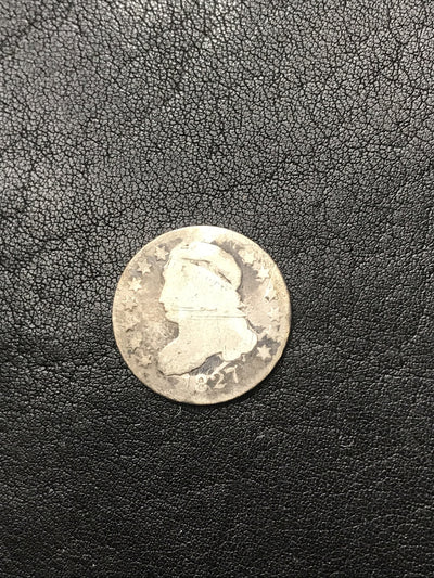 1827 10c Capped Bust Silver Dime JR-5 R-3 RARE #RR325