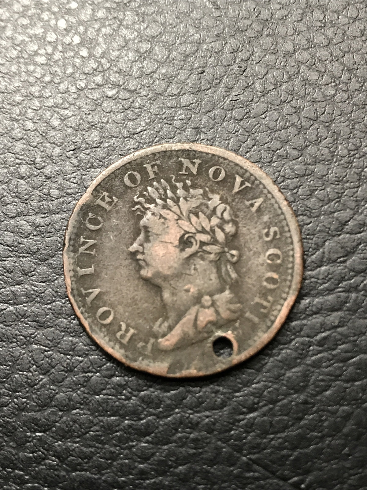 1823 Half Penny Token Nova Scotia #1823-853