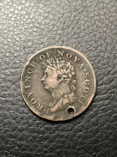 1823 Half Penny Token Nova Scotia #1823-853