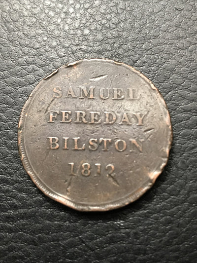 1812 One Penny by Samuel Fereday Bilston - Great Britain Trade Token #1812-BILST