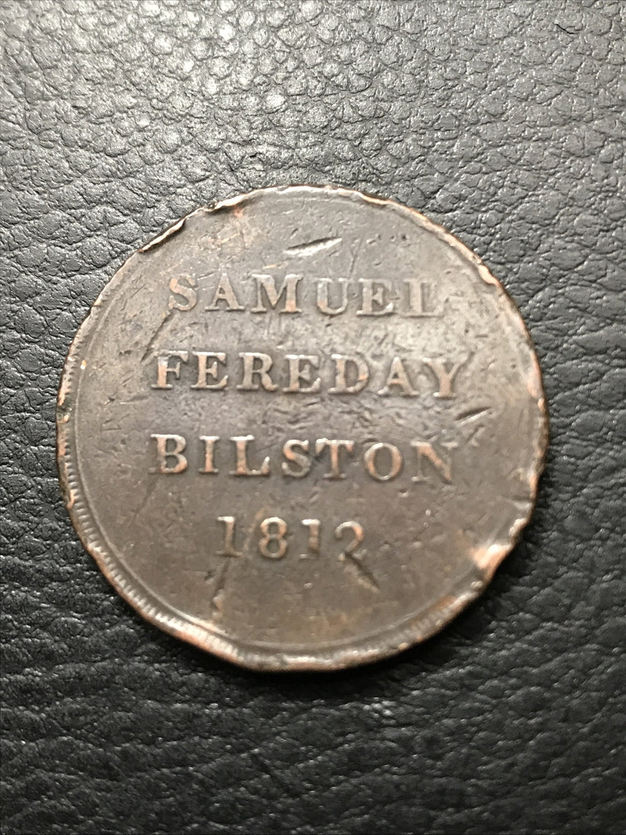 1812 One Penny by Samuel Fereday Bilston - Great Britain Trade Token #1812-BILST