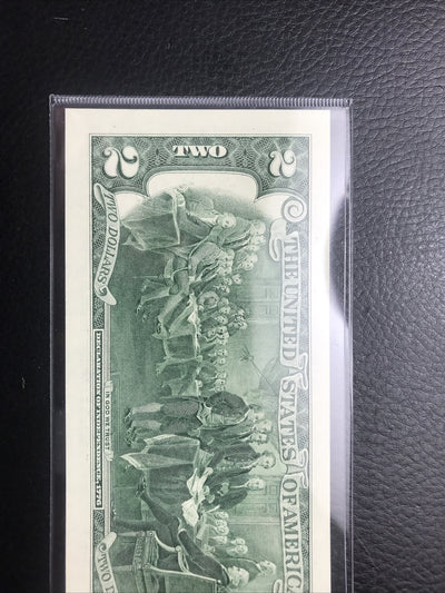 $2 Rare Uncirculated Low FOUR (4) Digits  ⭐️ STAR NOTE ⭐ 1457*