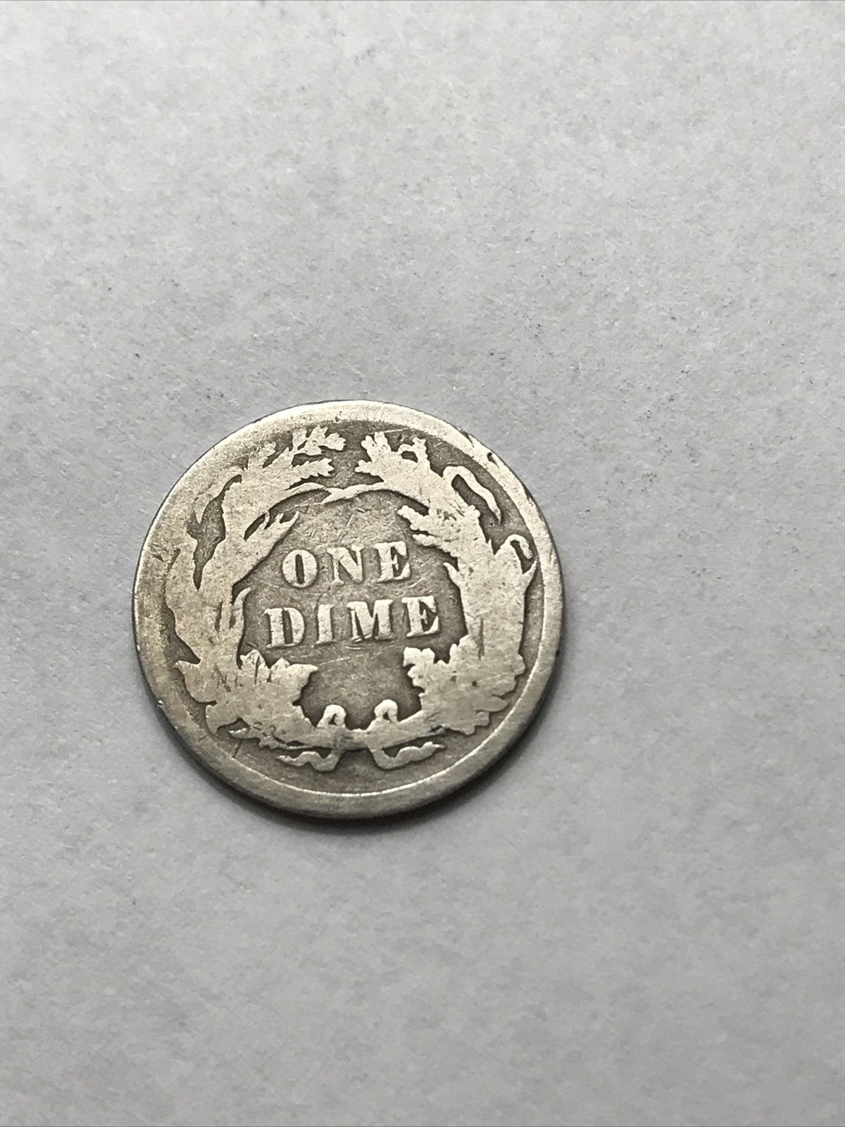1884 Seated Liberty Dime Silver 90% Coin #RR84