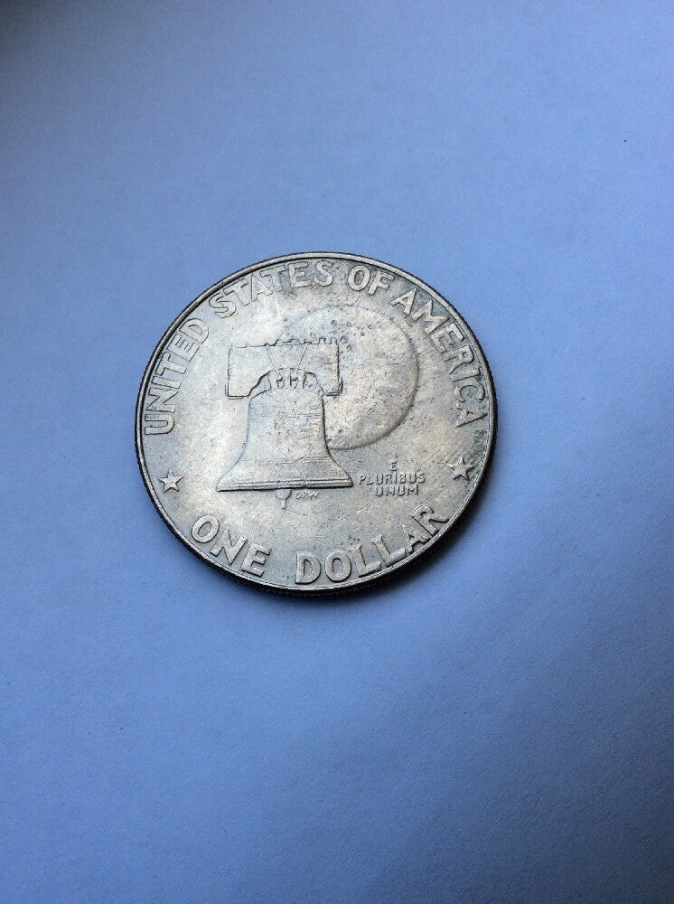 1976 D Eisenhower Bicentennial Dollar Type 1 Ike US Mint Coin #146