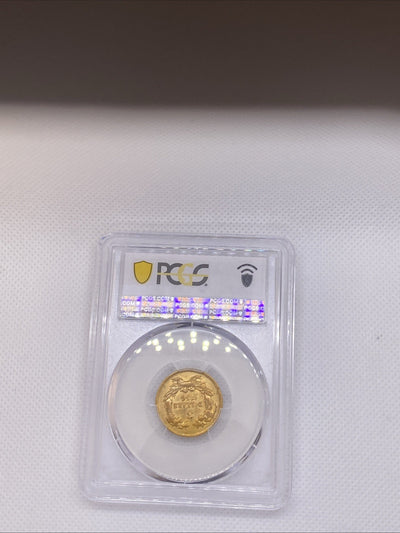 1856 $3 Gold Princess NGC AU55 Three Dollar Gold Piece RARE EARLY US GOLD