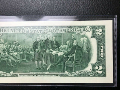 $2 Rare Uncirculated Low FOUR (4) Digits  ⭐️ STAR NOTE ⭐ 1356*