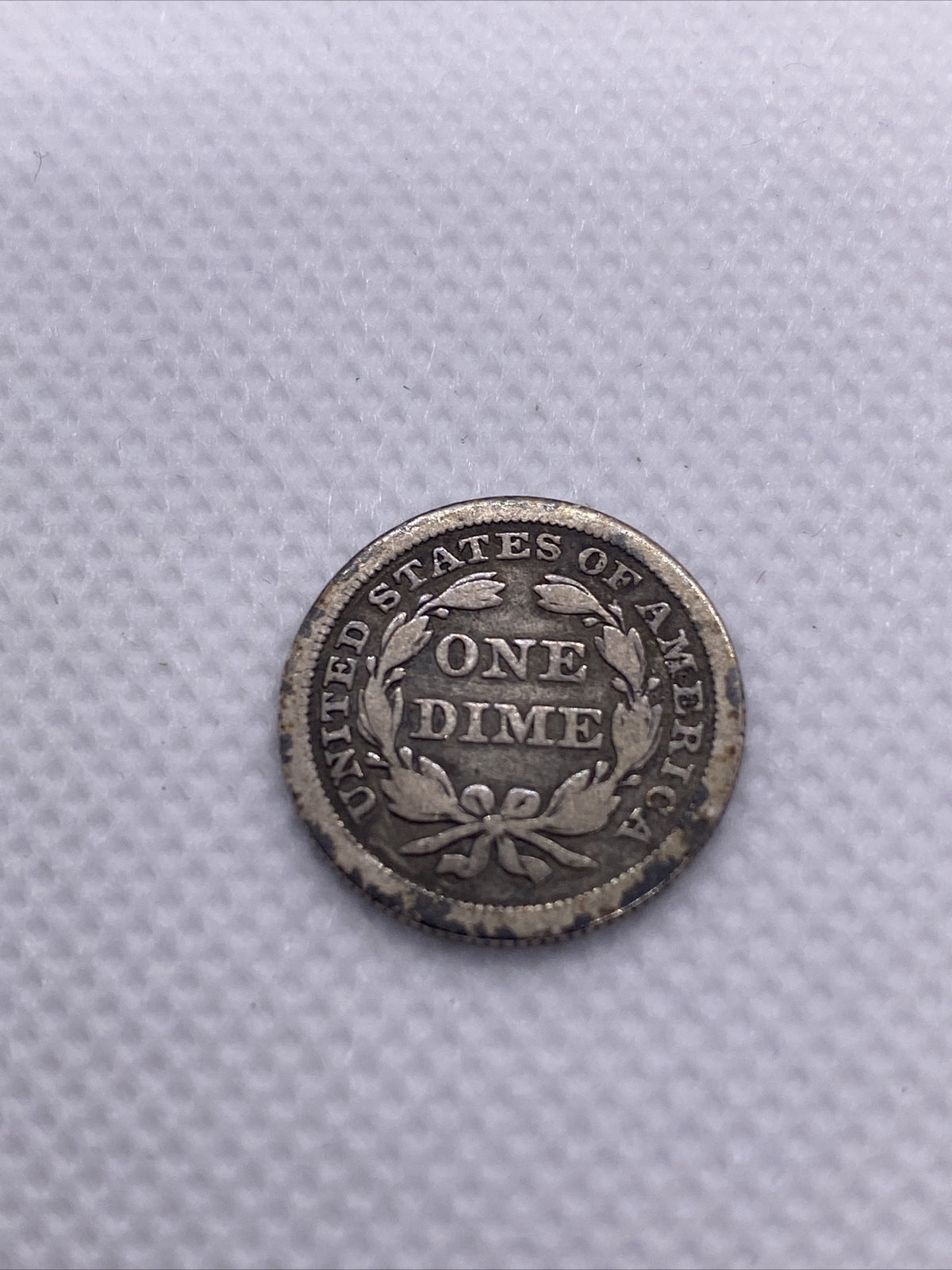 1853 Seated Liberty Silver Dime Arrows Beautiful Silver 10 Cents Coin #3215