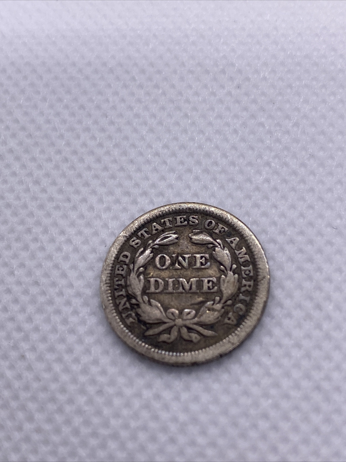 1850 Seated Liberty Dime Silver  Ten Cents Beautiful Silver 10 cents #90287