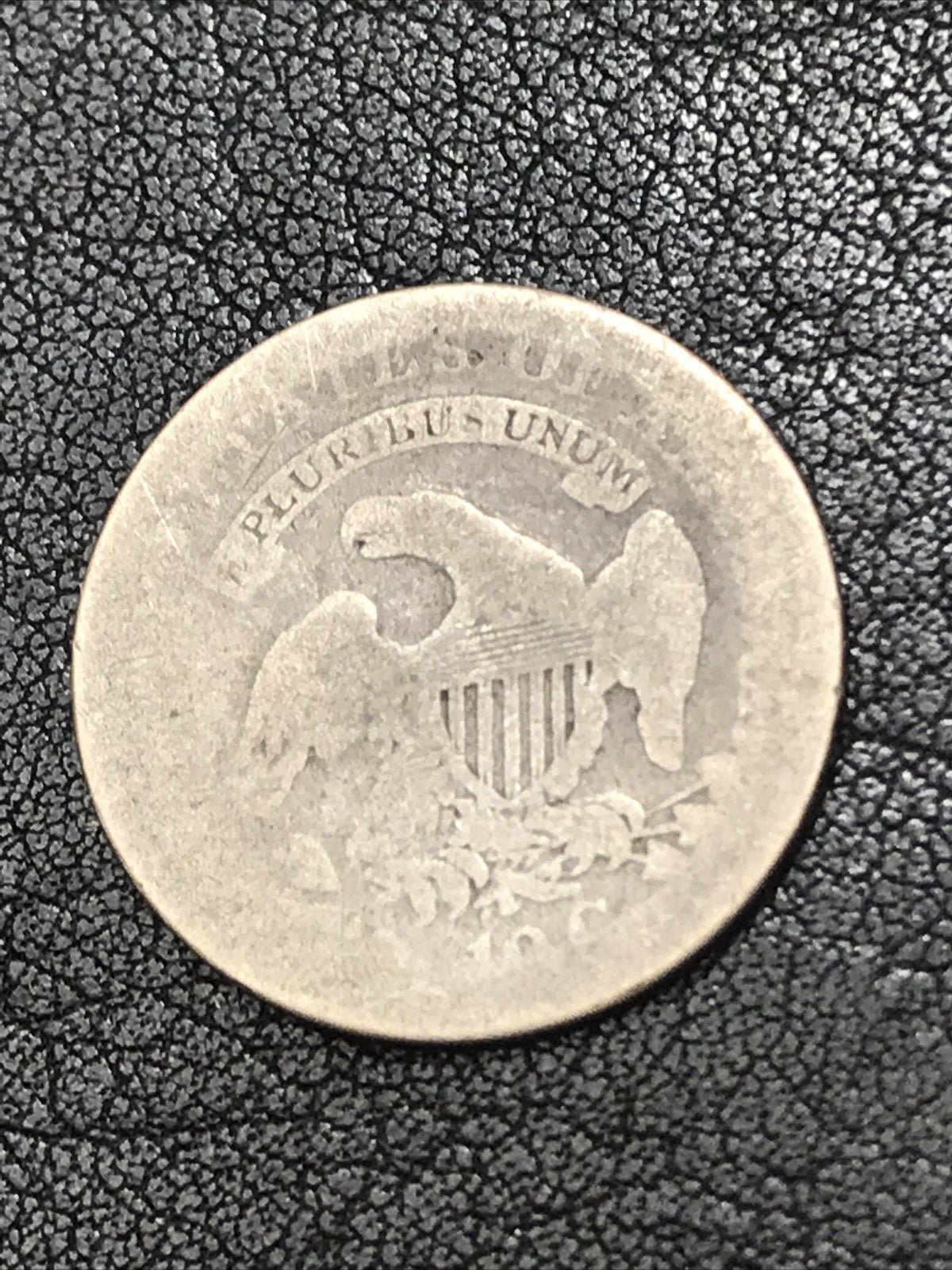 1836 Capped Bust Dime 10c Silver Coin Fancy 8 JR-1 R-3 RARE #23155