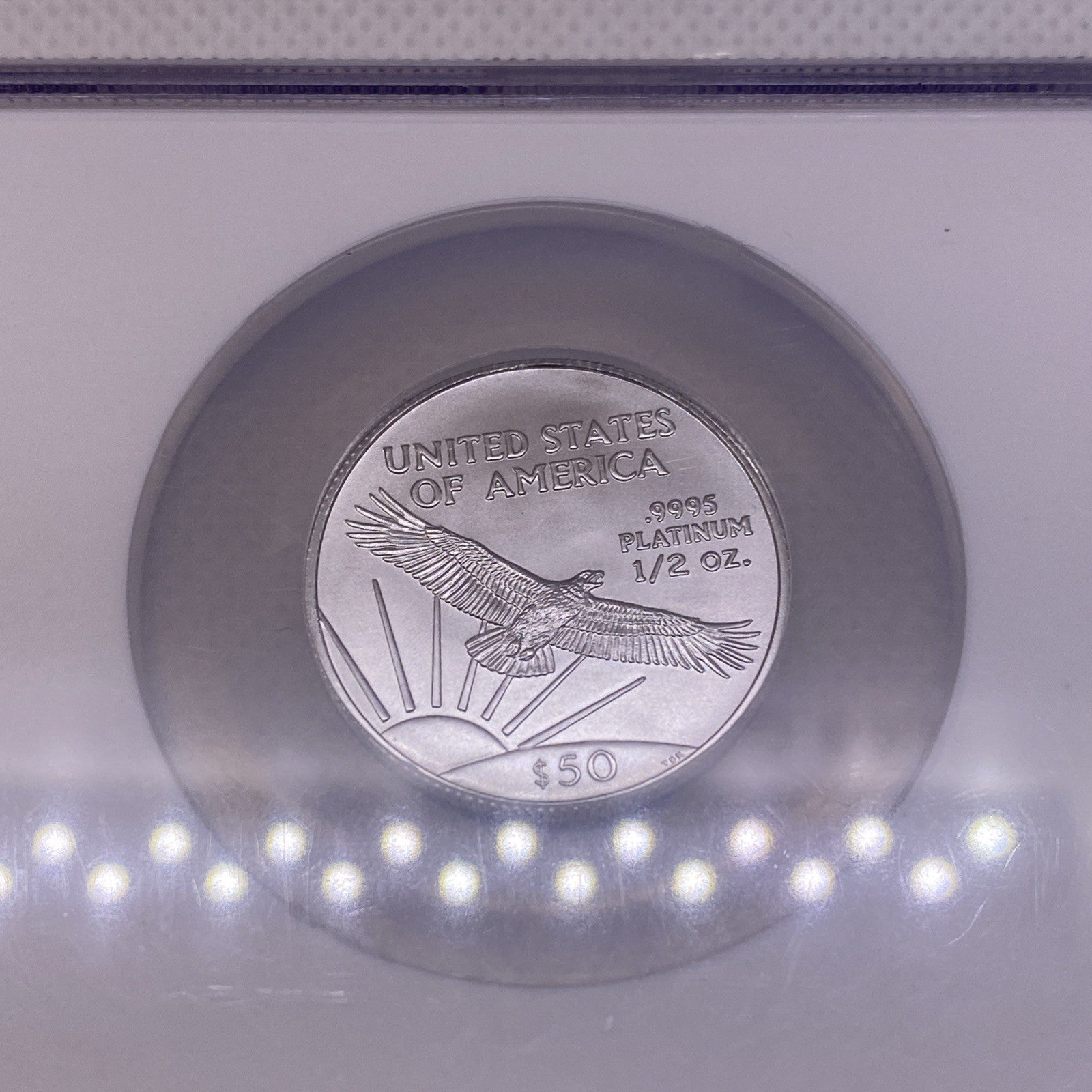 2006 Platinum Eagles, NGC MS 69 Early Releases 2 Coins Set 1/4 & 1/2  Unique Set