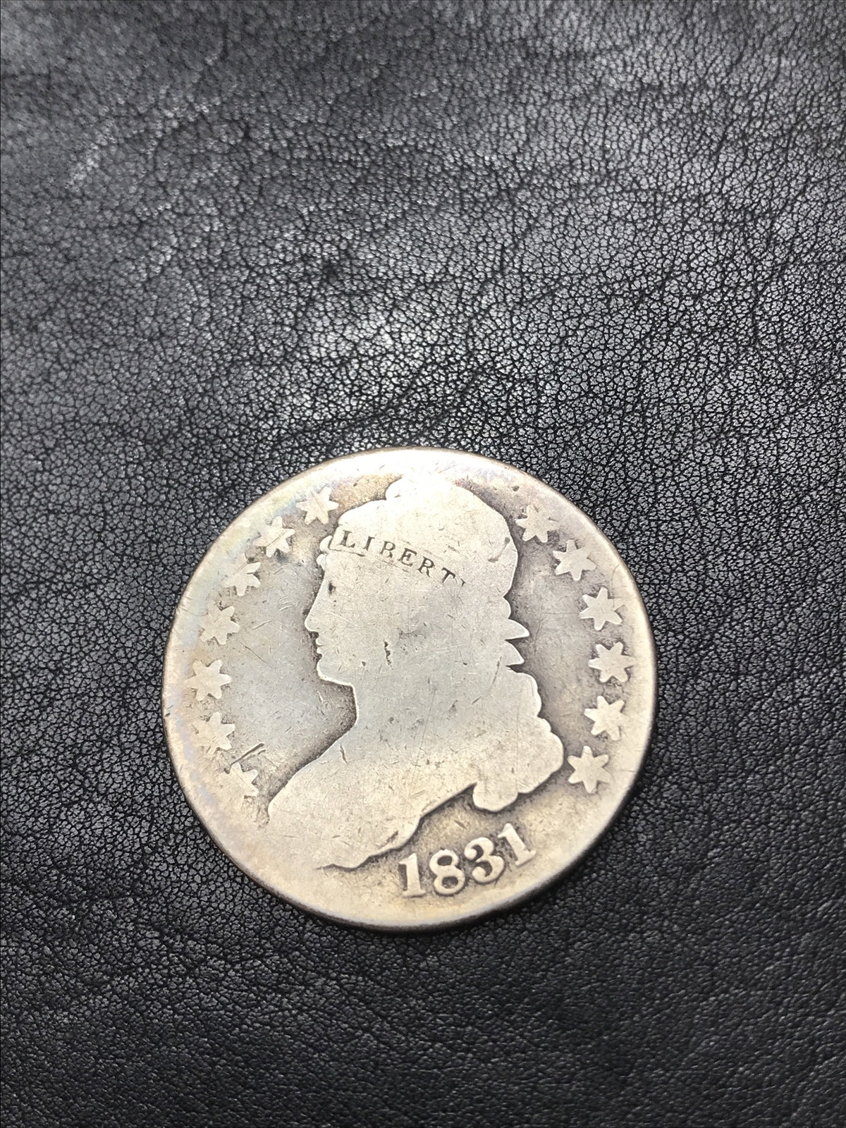 1831 Capped Bust Half Dollar Silver 50 Cent O-107 R-3 Rare #J-201-41