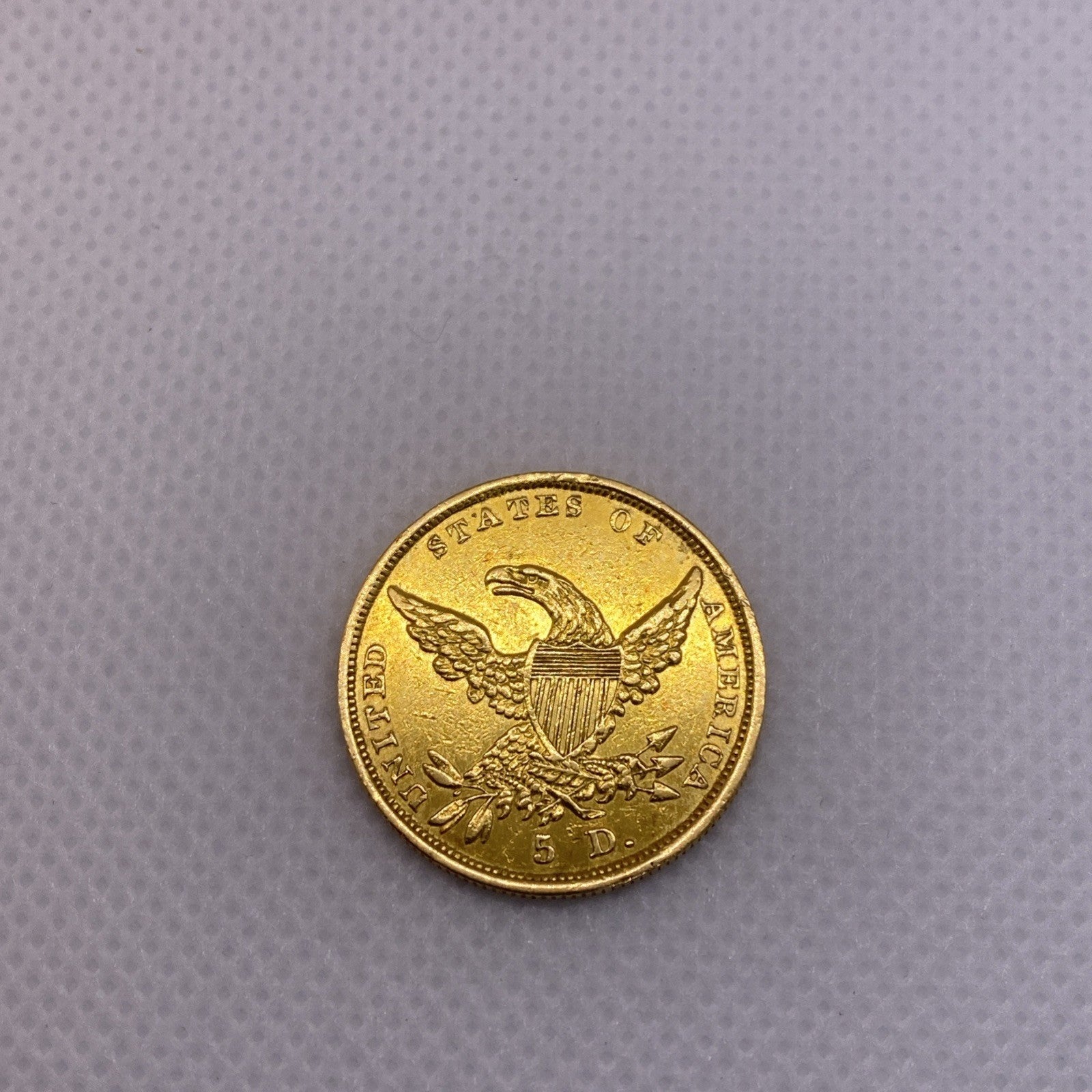 1836 $5 Gold Classic Head Half Eagle Great Looking Gold US Coin Beautiful #24561