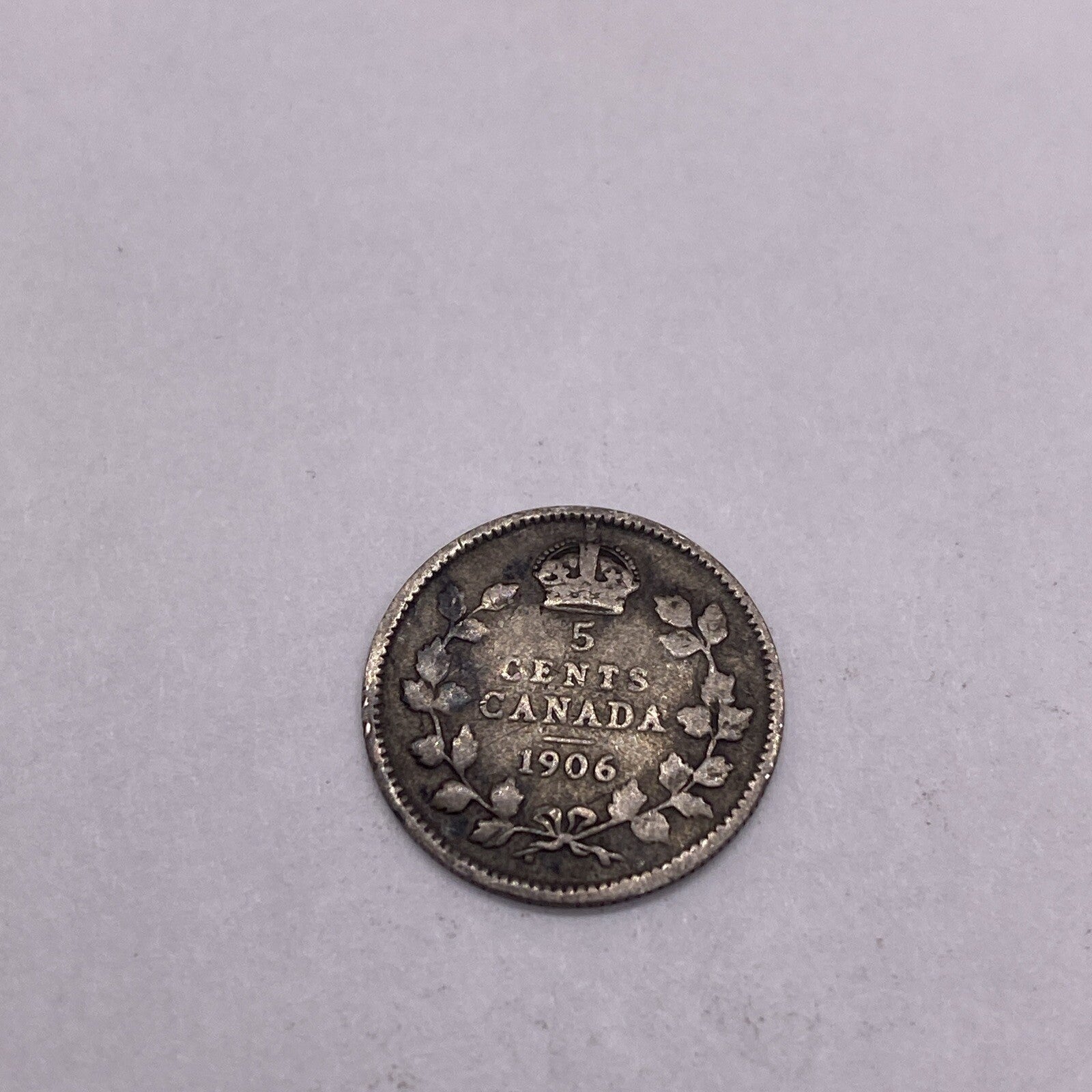 1906 Canada 10 Cents Silver Coin-Edward VII-KM#10 #6656-10