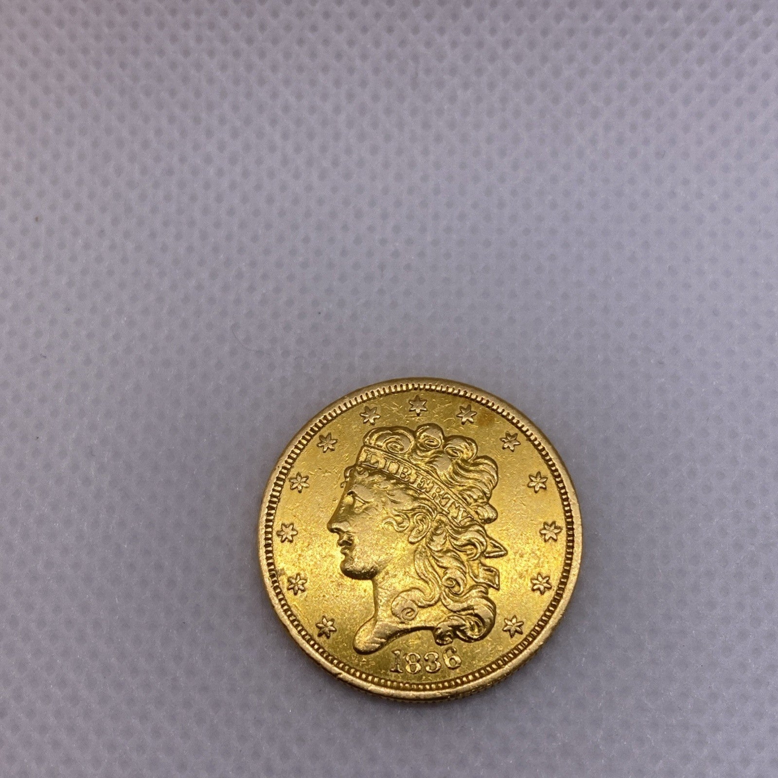 1836 $5 Gold Classic Head Half Eagle Great Looking Gold US Coin Beautiful #24561